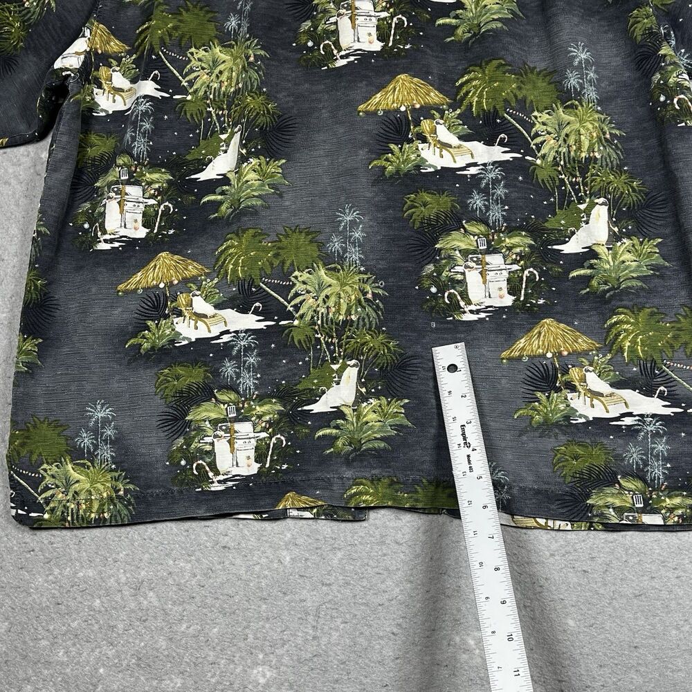 Tommy Bahama Mens XL Multicolor X Mas Hawaiian Silk Short Sleeve Limited Edition - Picture 12 of 13